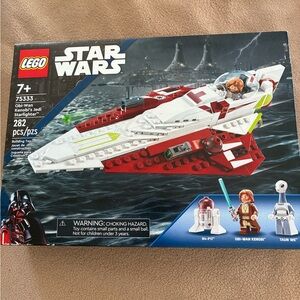 LEGO Star Wars Obi-Wan Kenobi Jedi Starfighter 75333 Building Toy Set